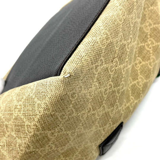 GUCCI Tote Bag 374433 GG canvas beige GG Sherry line Women Used Authentic