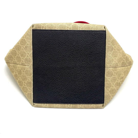 GUCCI Tote Bag 374433 GG canvas beige GG Sherry line Women Used Authentic