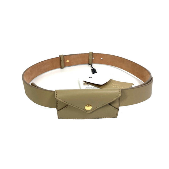 BURBERRY belt 8012136 leather beige ENVELOPE 30/75