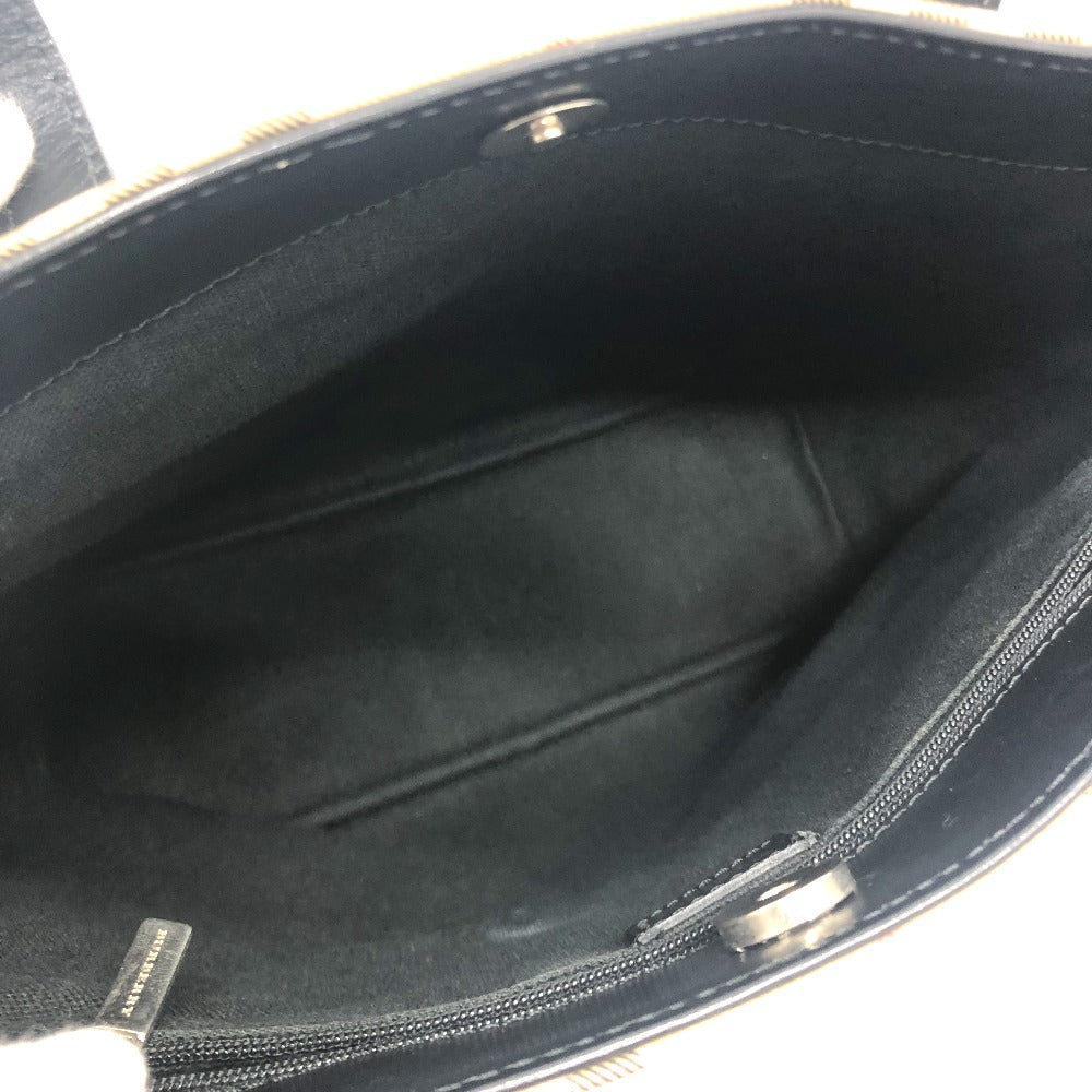 BURBERRY Tote Bag PVC / Leather beige check