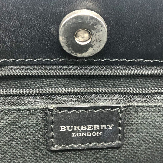 BURBERRY Tote Bag PVC / Leather beige check