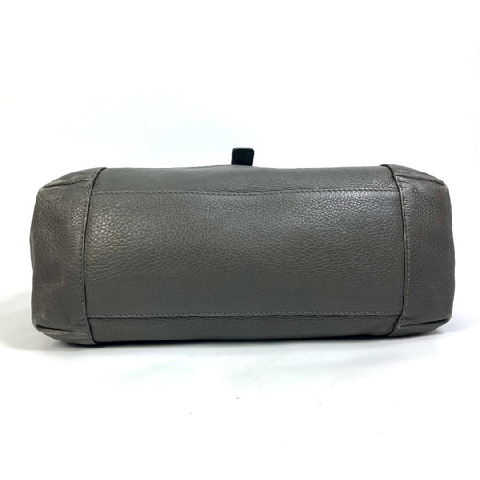 GUCCI Tote Bag 268747 leather Brown D-shaped ring Women Secondhand Authentic