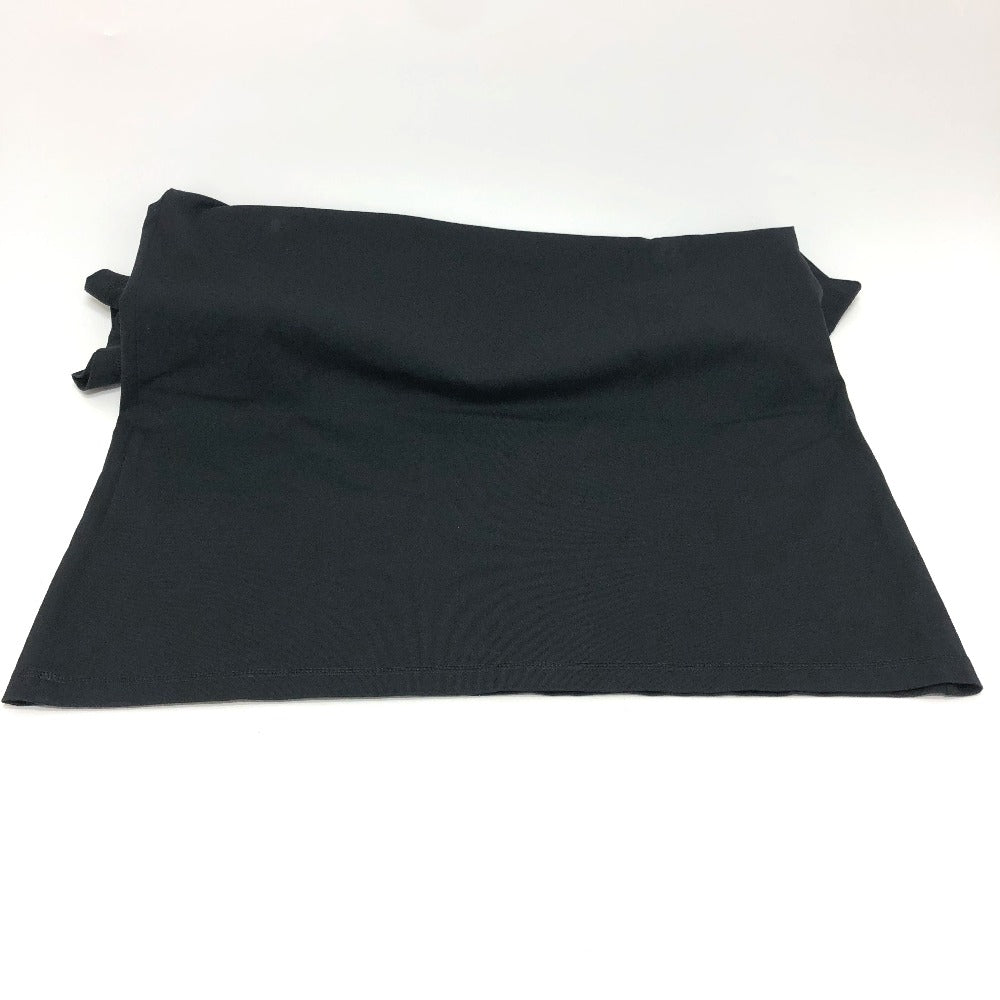 HERMES one piece cotton black Embroidery pocket dress dress Women 42 Used Authentic