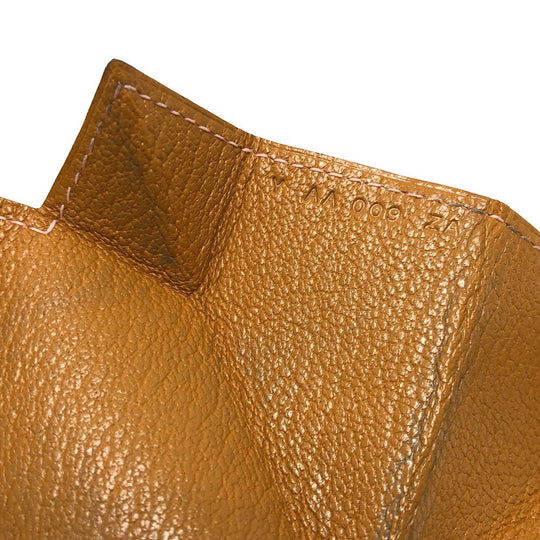 HERMES Coin case Shave pink Revan Cattle Women Used Authentic