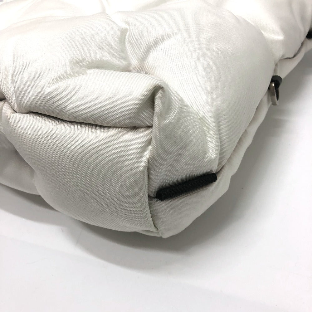 MARTIN MARGIELA Shoulder Bag Canvas leather white Gram slam