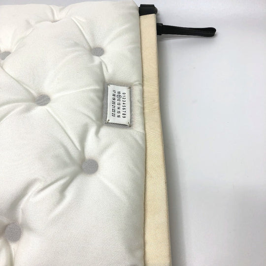 MARTIN MARGIELA Shoulder Bag Canvas leather white Gram slam