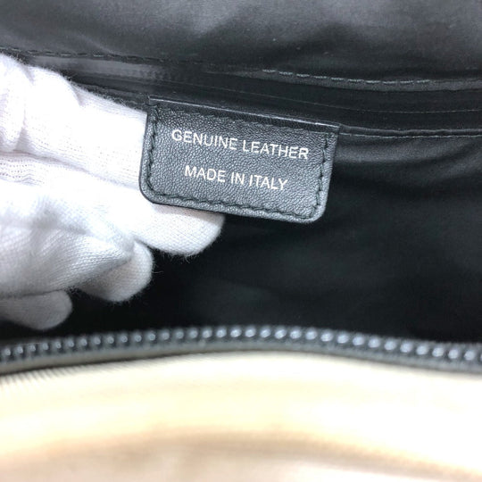 MARTIN MARGIELA Shoulder Bag Canvas leather white Gram slam