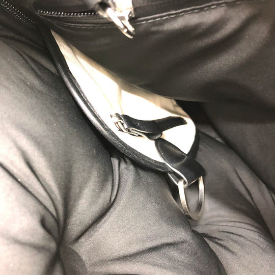 MARTIN MARGIELA Shoulder Bag Canvas leather white Gram slam