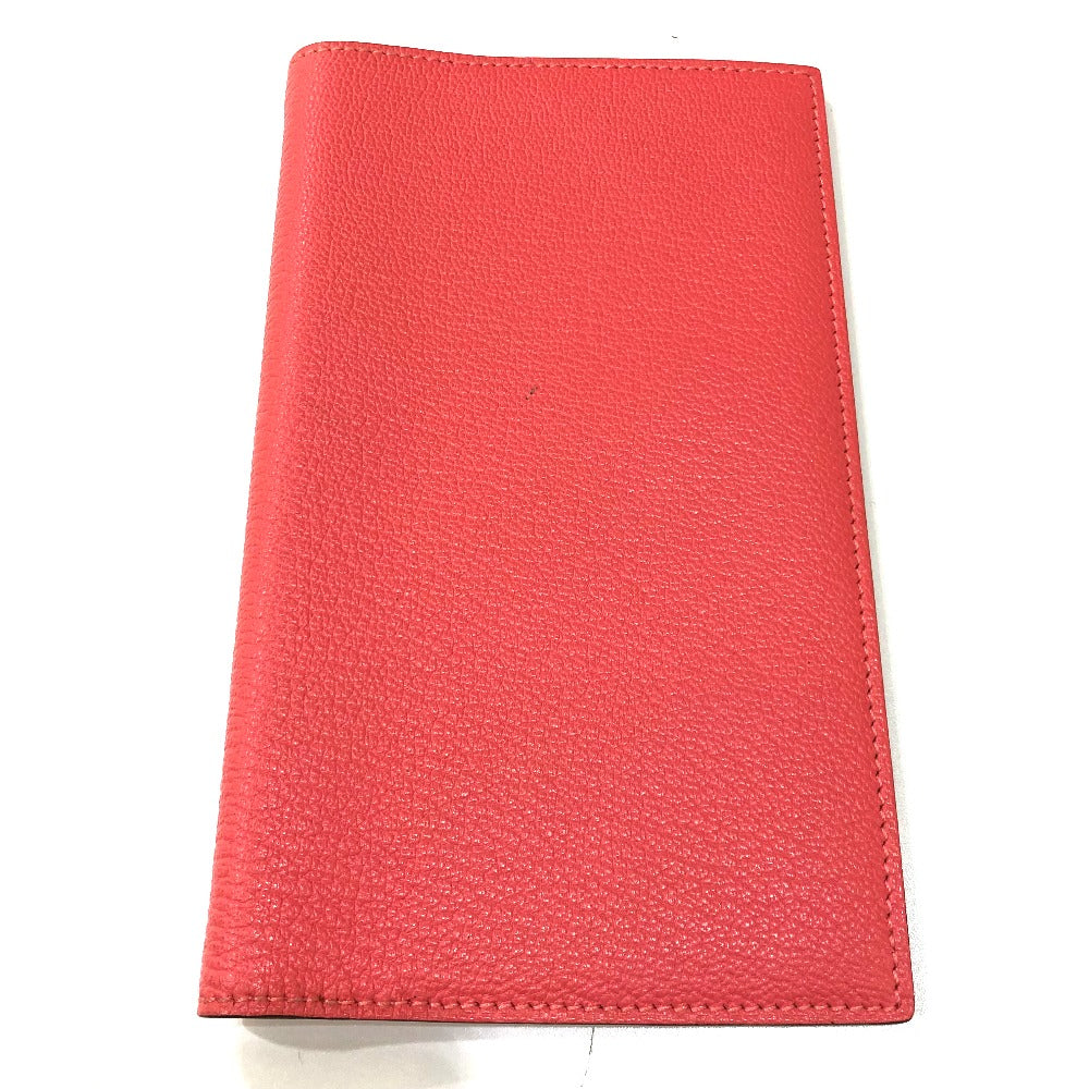 HERMES Notebook cover Shave pink Writing instruments Agenda Vision 2 Women Used Authentic