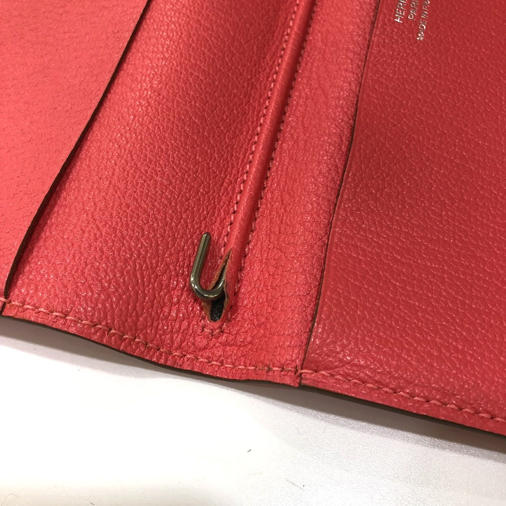 HERMES Notebook cover Shave pink Writing instruments Agenda Vision 2 Women Used Authentic