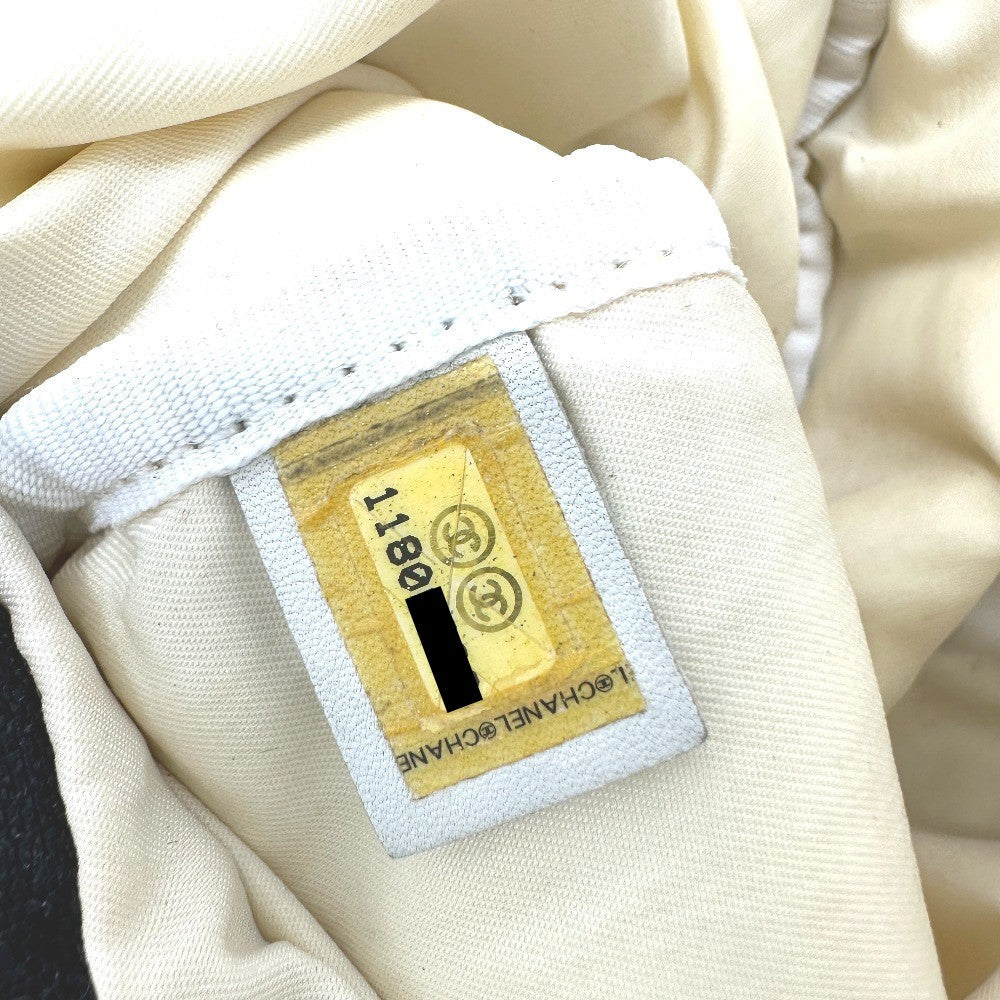 CHANEL Shoulder Bag Nylon white Sports CC COCO Mark Women Used Authentic