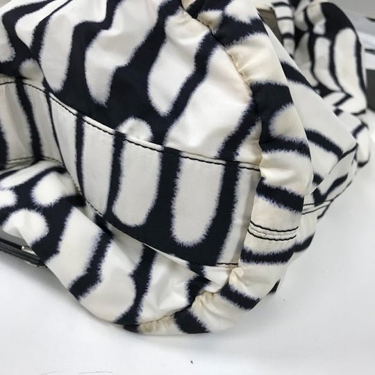 CHANEL Shoulder Bag Nylon white Sports CC COCO Mark Women Used Authentic