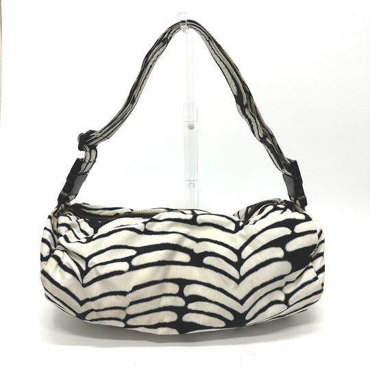 CHANEL Shoulder Bag Nylon white Sports CC COCO Mark Women Used Authentic