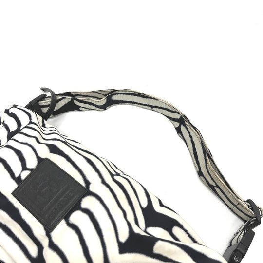 CHANEL Shoulder Bag Nylon white Sports CC COCO Mark Women Used Authentic