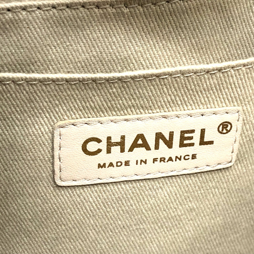 CHANEL Shoulder Bag A69930 leather black CC mark Executive tote Women Used Authentic