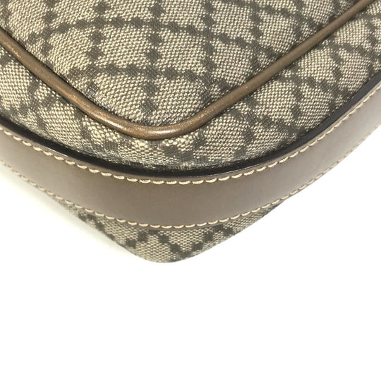 GUCCI Shoulder Bag 295679 PVC / Leather beige Crossbody bag Diamante mens Used Authentic
