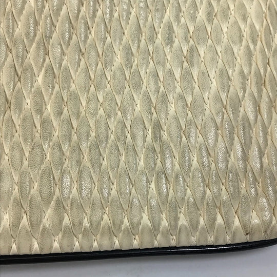 CHANEL Shoulder Bag Lambskin, Patent Leather white CC COCO Mark Women Used Authentic