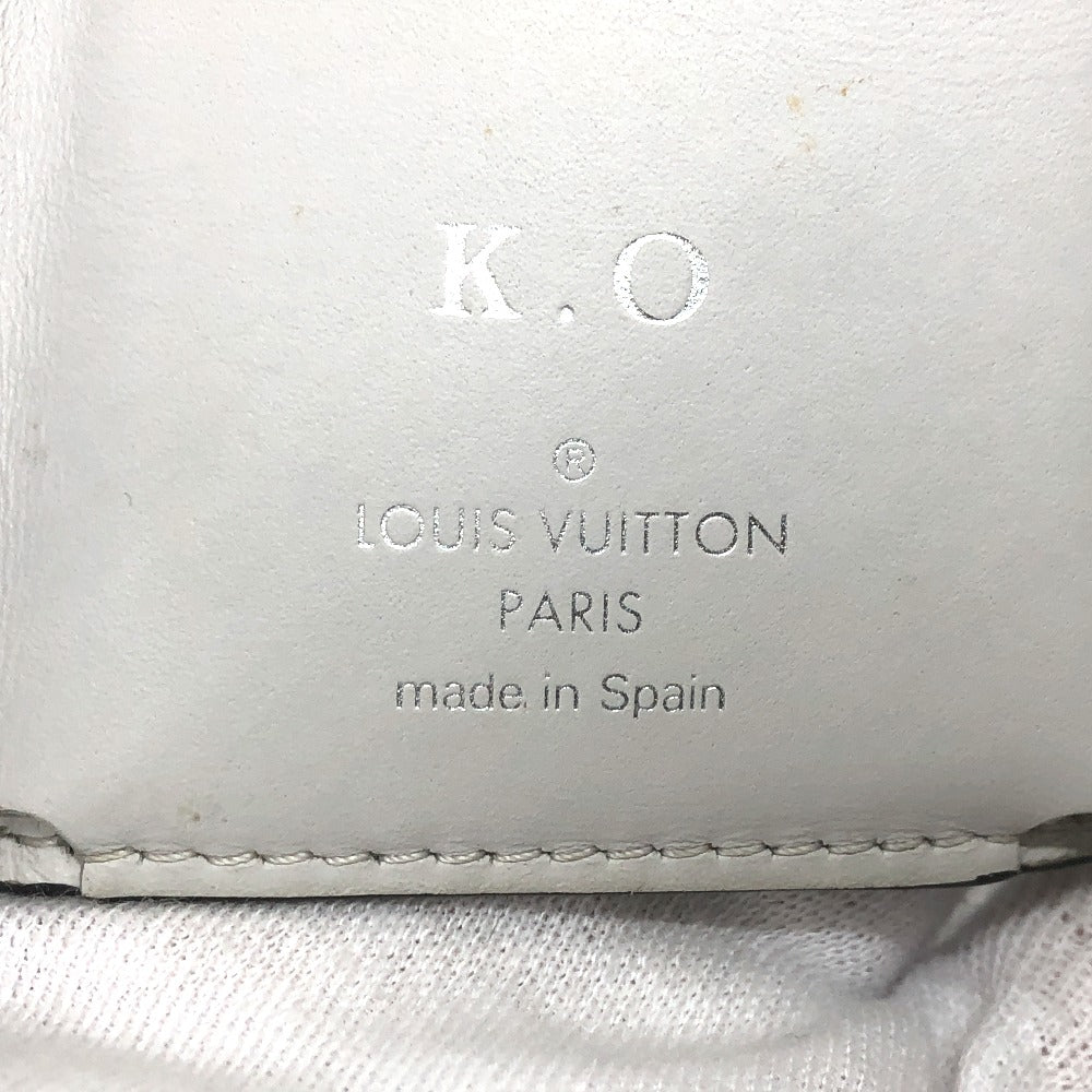 LOUIS VUITTON Trifold wallet M67621 Monogram canvas white Tiger Lama Monogram This Cabas Lee-Compact Wallet mens Used Authentic