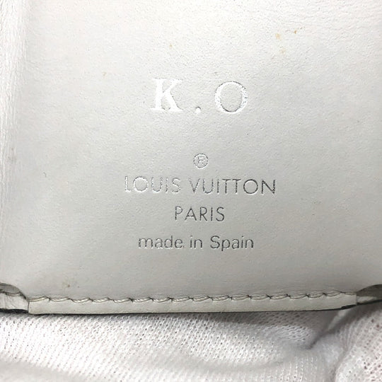 LOUIS VUITTON Trifold wallet M67621 Monogram canvas white Tiger Lama Monogram This Cabas Lee-Compact Wallet mens Used Authentic