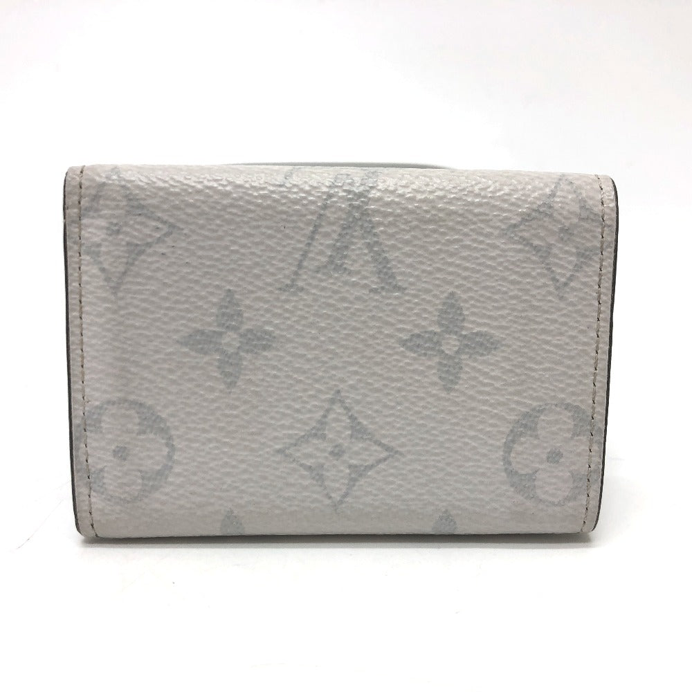 LOUIS VUITTON Trifold wallet M67621 Monogram canvas white Tiger Lama Monogram This Cabas Lee-Compact Wallet mens Used Authentic