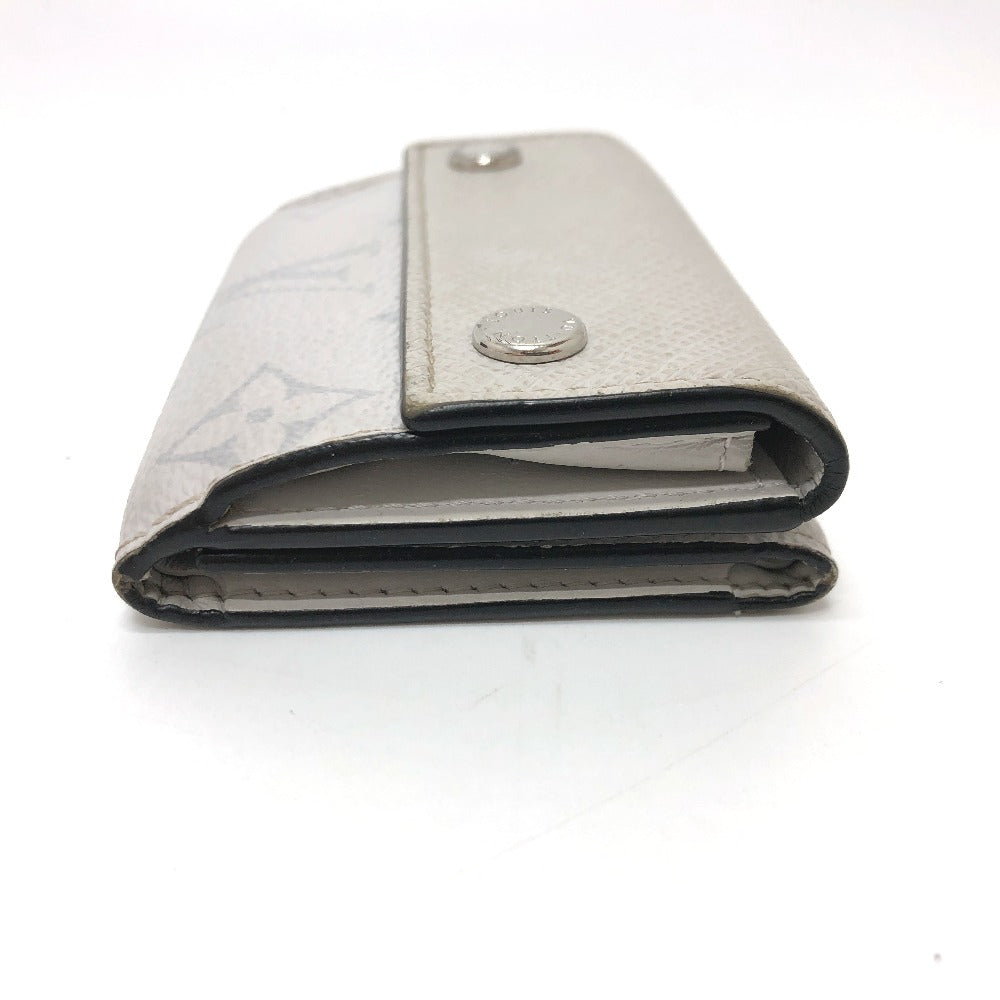 LOUIS VUITTON Trifold wallet M67621 Monogram canvas white Tiger Lama Monogram This Cabas Lee-Compact Wallet mens Used Authentic