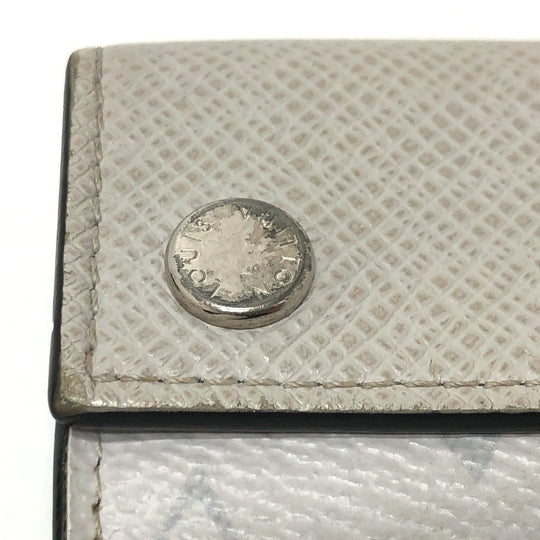 LOUIS VUITTON Trifold wallet M67621 Monogram canvas white Tiger Lama Monogram This Cabas Lee-Compact Wallet mens Used Authentic