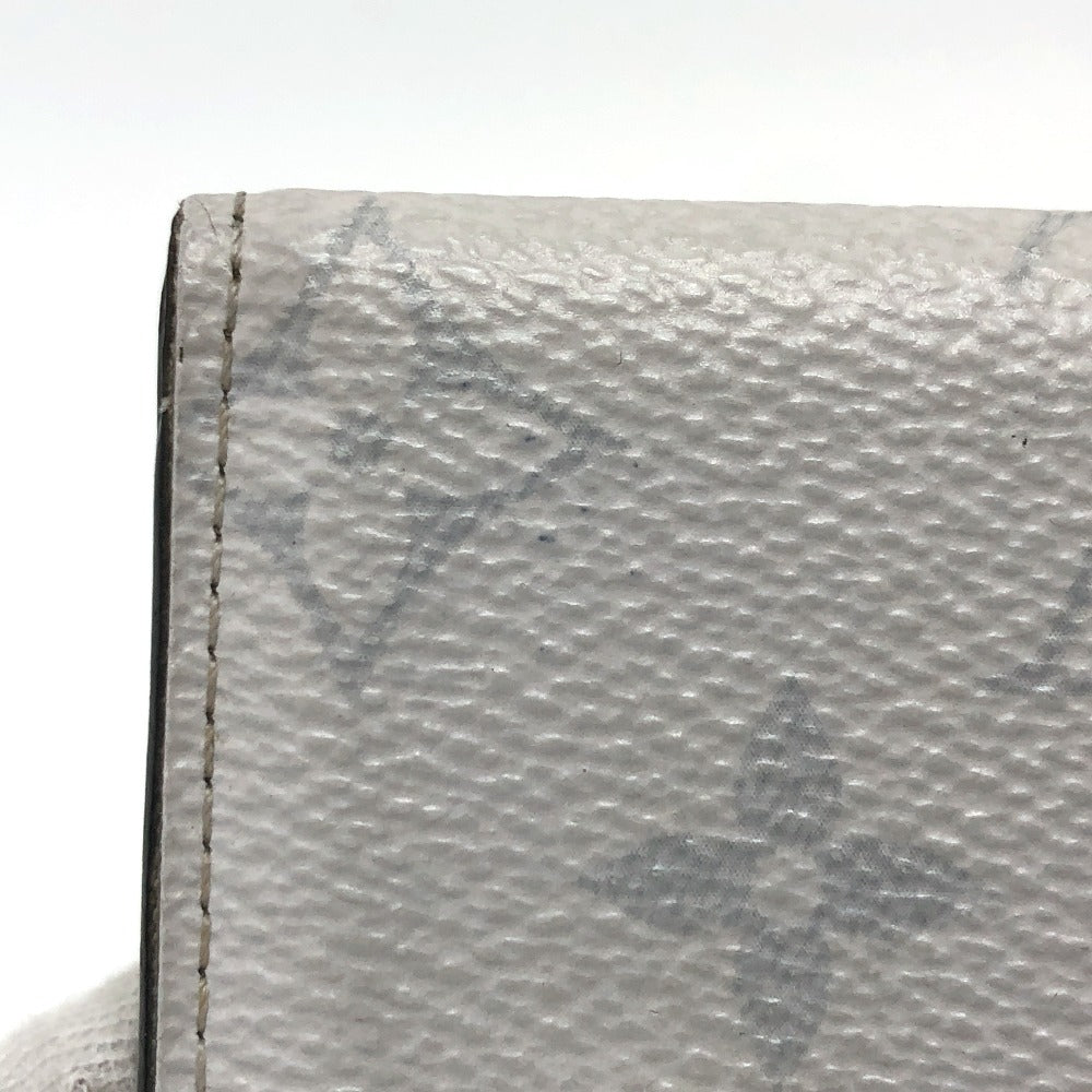 LOUIS VUITTON Trifold wallet M67621 Monogram canvas white Tiger Lama Monogram This Cabas Lee-Compact Wallet mens Used Authentic