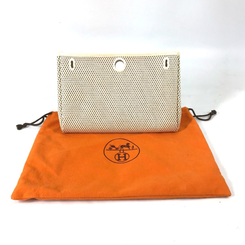 HERMES Pouch canvas beige For Herbag Replacement bag only