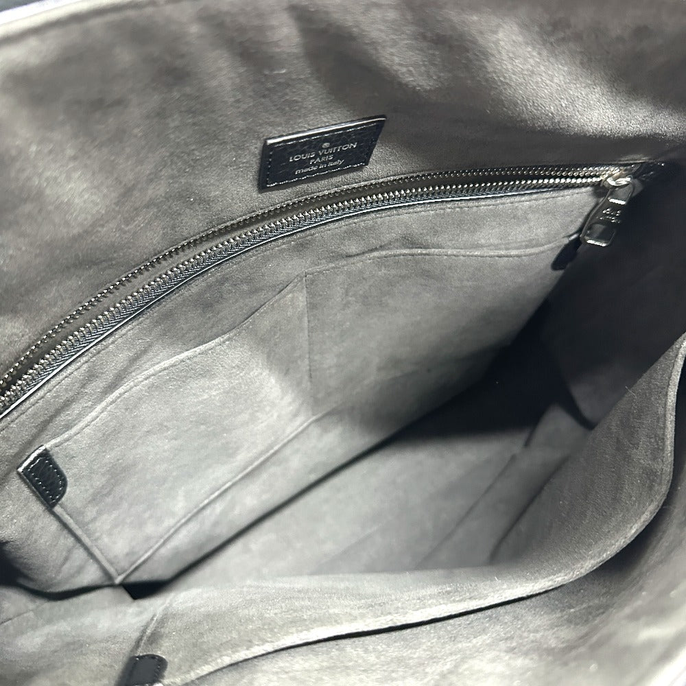 LOUIS VUITTON Tote Bag M94476 Taurillon Clemence Leather black Greenwich mens Used Authentic