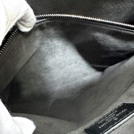 LOUIS VUITTON Tote Bag M94476 Taurillon Clemence Leather black Greenwich mens Used Authentic