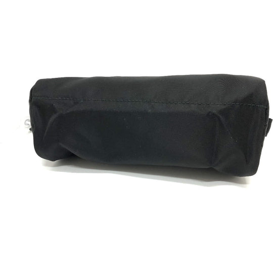 PRADA Pouch 1NA350 Nylon black Triangle logo Women Secondhand Authentic