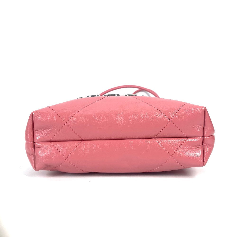 CHANEL Shoulder Bag AS3980 Calfskin pink Chain chanel 22 Women Used Authentic