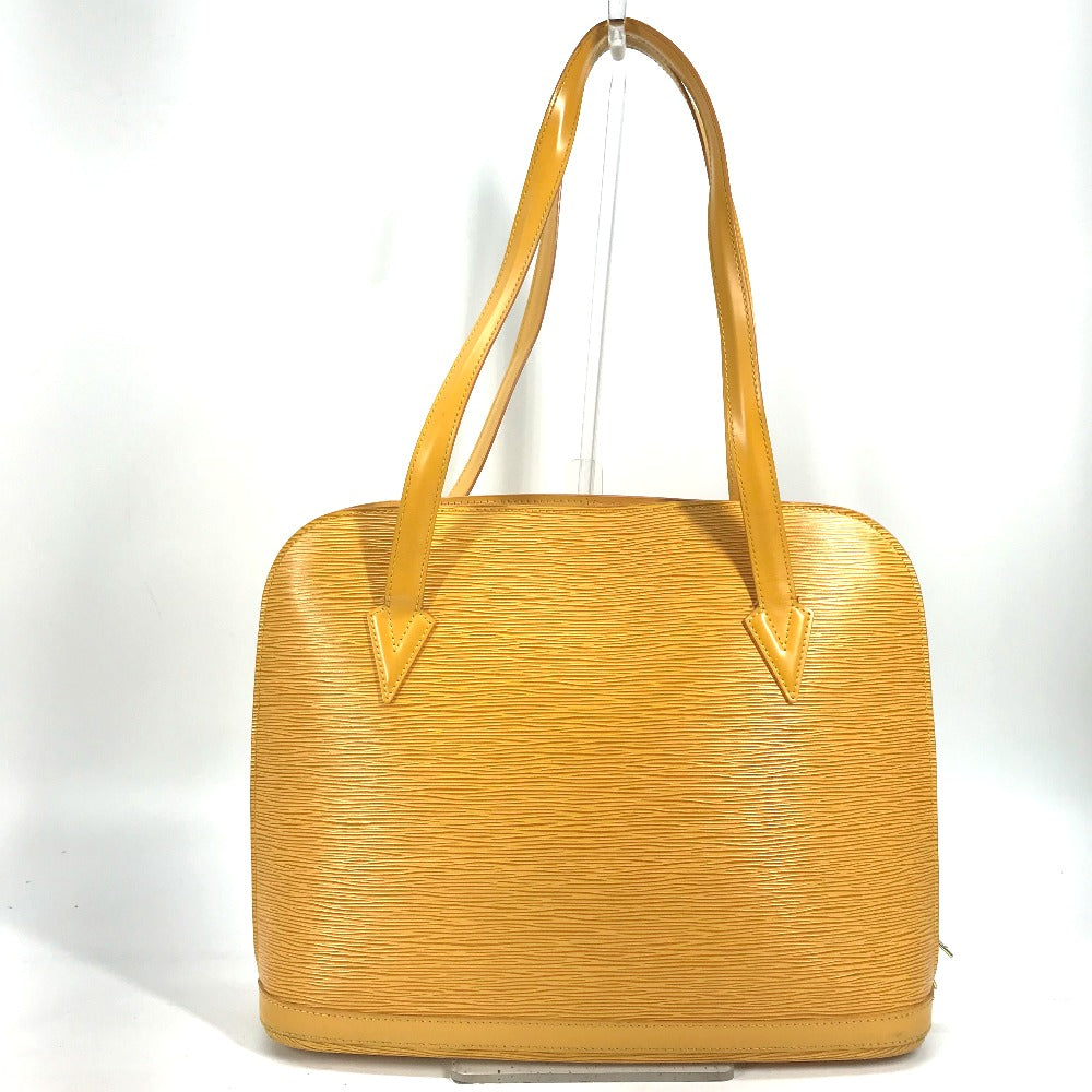 LOUIS VUITTON Shoulder Bag M52289 Epi Leather yellow Epi Ryu Sac Women Used Authentic