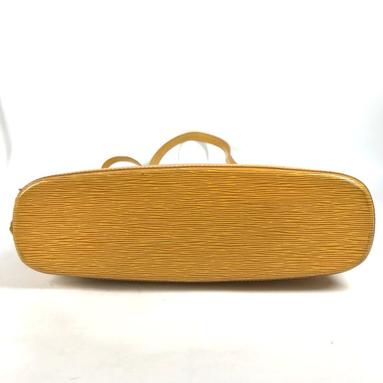 LOUIS VUITTON Shoulder Bag M52289 Epi Leather yellow Epi Ryu Sac Women Used Authentic