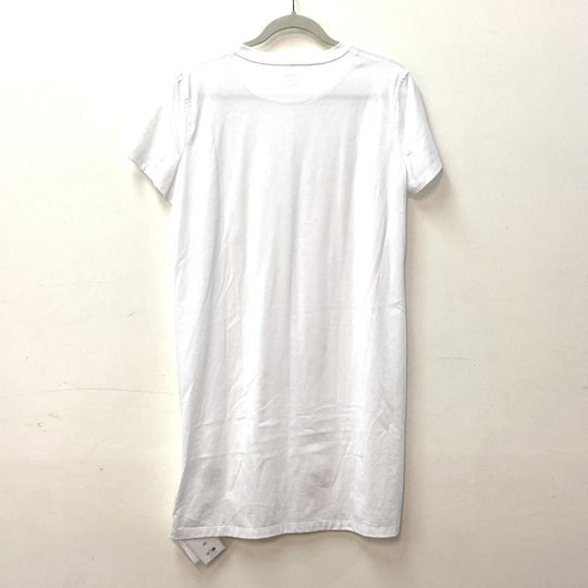 HERMES one piece cotton white apparel De Re Boucle Women 42 Used Authentic