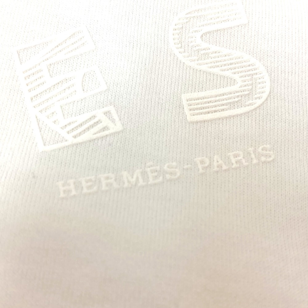 HERMES one piece cotton white apparel De Re Boucle Women 42 Used Authentic