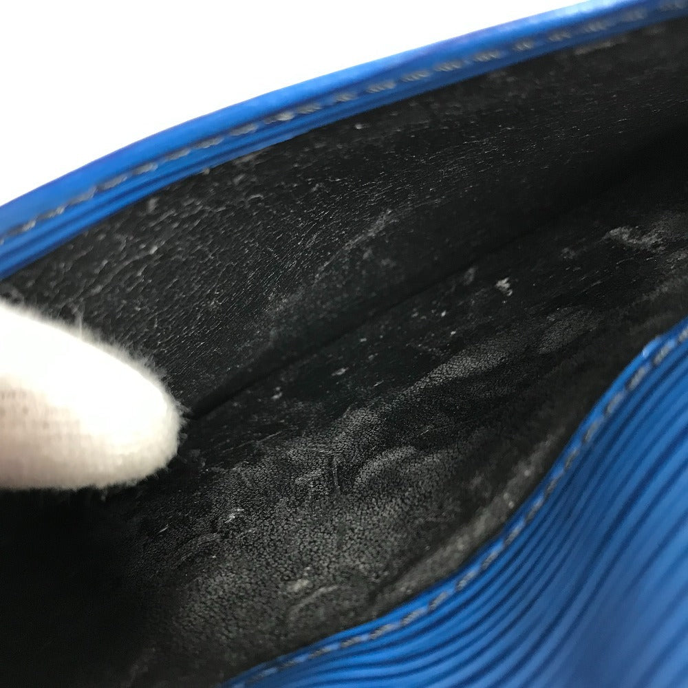 LOUIS VUITTON Clutch bag M52635 Epi Leather blue Epi Art deco Women Used Authentic