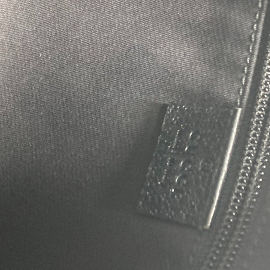 GUCCI Shoulder Bag 122790 GG canvas / leather black GG mens Used Authentic
