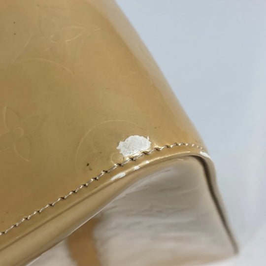 LOUIS VUITTON Shoulder Bag M91023 Monogram Vernis Canvas gold Monogram Vernis Columbus Women Used Authentic