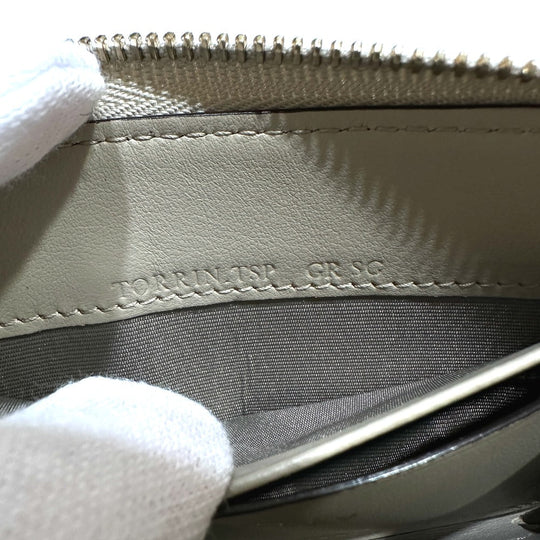 BALLY Coin case TORRIN.TSP leather beige logo Wallet Coin Pocket mens Used Authentic