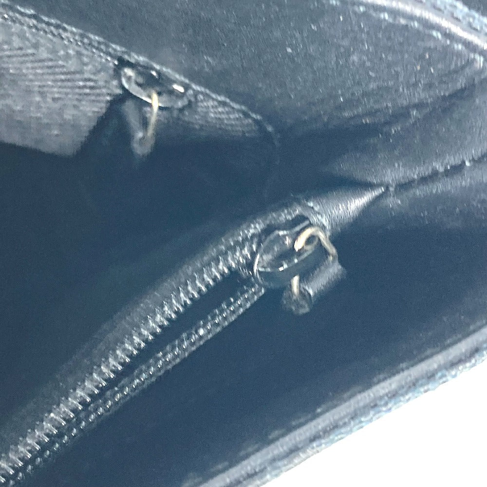 GUCCI Shoulder Bag 001 4286 Leather / canvas black Bucket Bucket GG Women Used Authentic