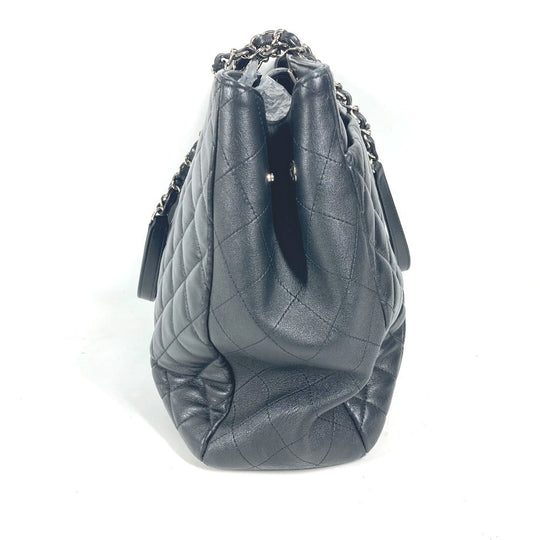 CHANEL Shoulder Bag A91046 lambskin black CC COCO Mark Matelasse Quilting unisex(Unisex) Used Authentic
