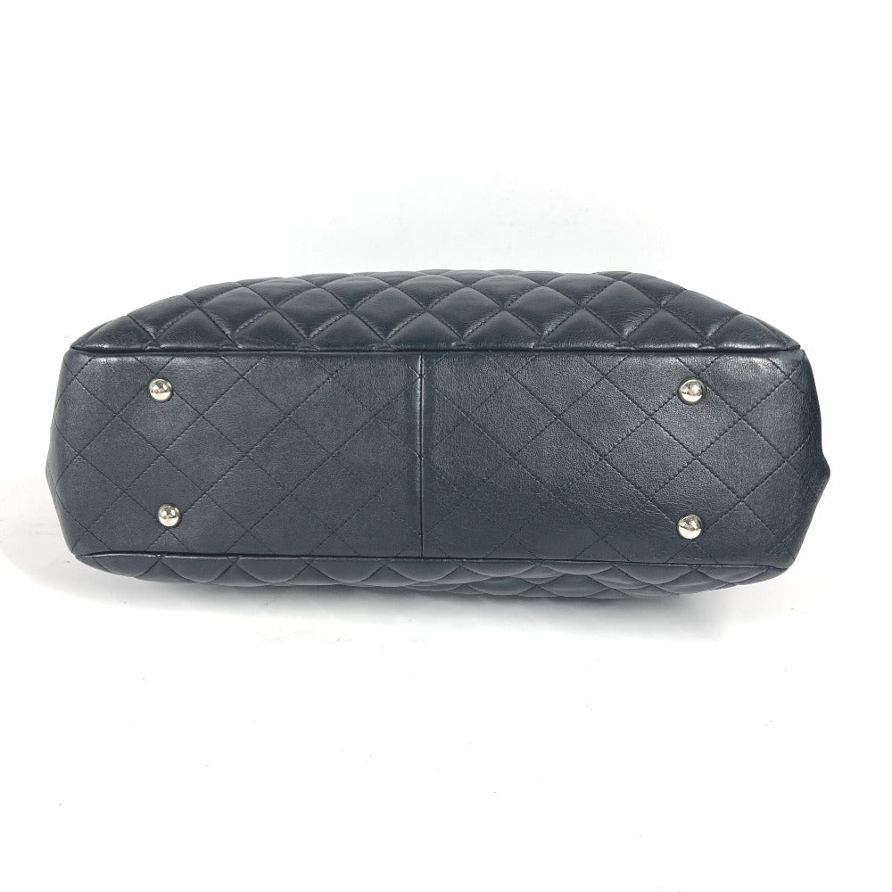 CHANEL Shoulder Bag A91046 lambskin black CC COCO Mark Matelasse Quilting unisex(Unisex) Used Authentic