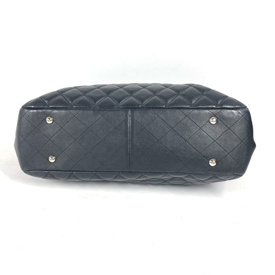 CHANEL Shoulder Bag A91046 lambskin black CC COCO Mark Matelasse Quilting unisex(Unisex) Used Authentic