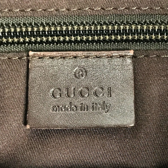 GUCCI Shoulder Bag 145857 GG canvas / leather beige GG unisex(Unisex) Used Authentic