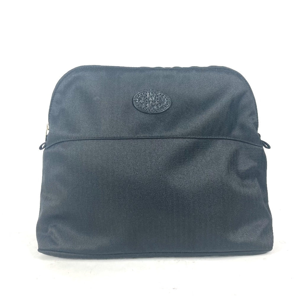 HERMES Pouch Cotton, Polyamide black SONY OPEN FUJITV 2007 H Logo Golf Pouch Bolide Pouch GM