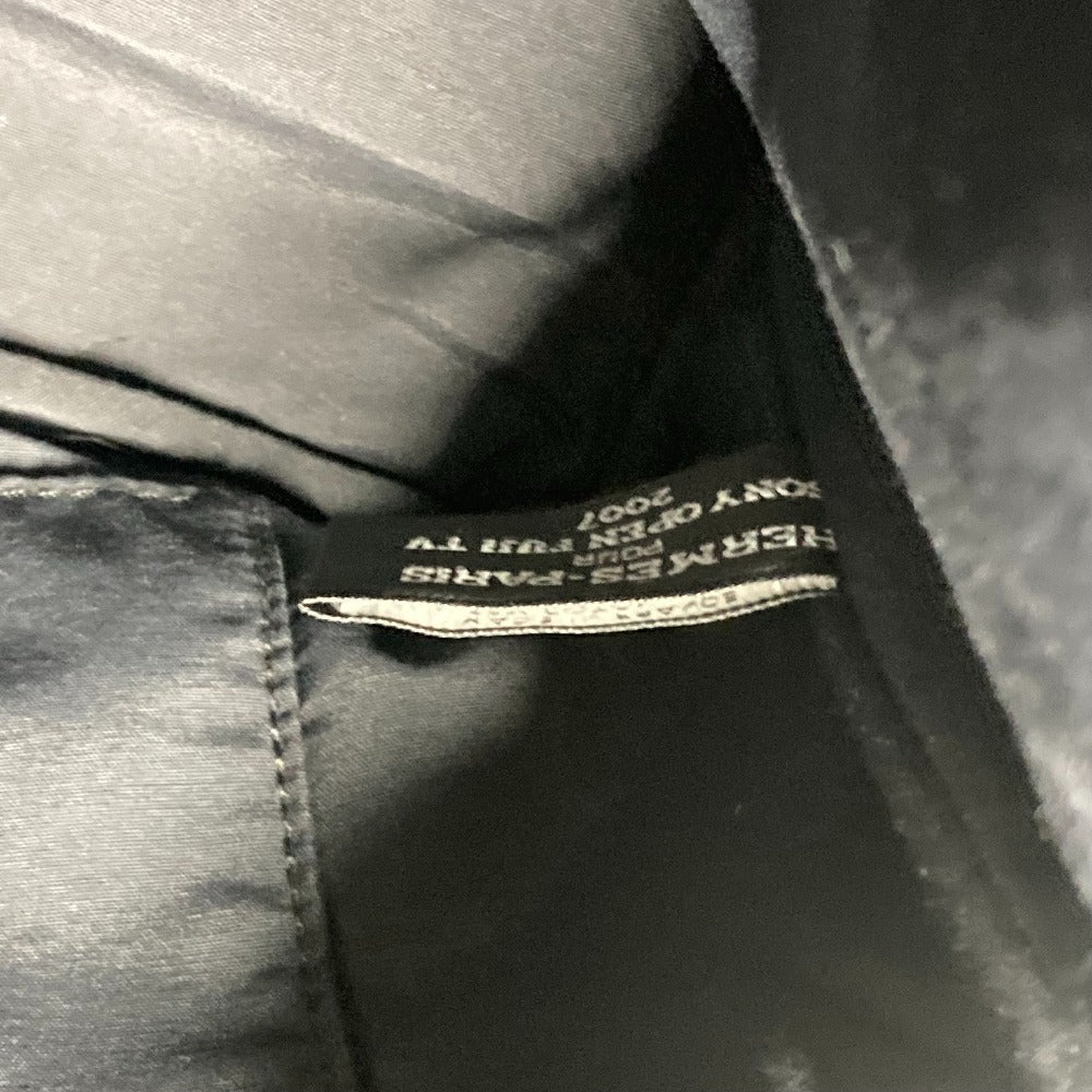 HERMES Pouch Cotton, Polyamide black SONY OPEN FUJITV 2007 H Logo Golf Pouch Bolide Pouch GM