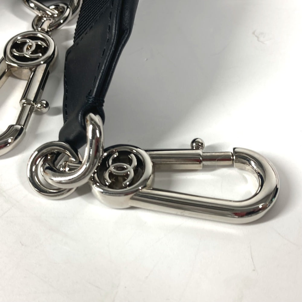 CHANEL Shoulder Bag PVC white LA PAUSA La Pausa CC COCO Mark logo Women Used Authentic