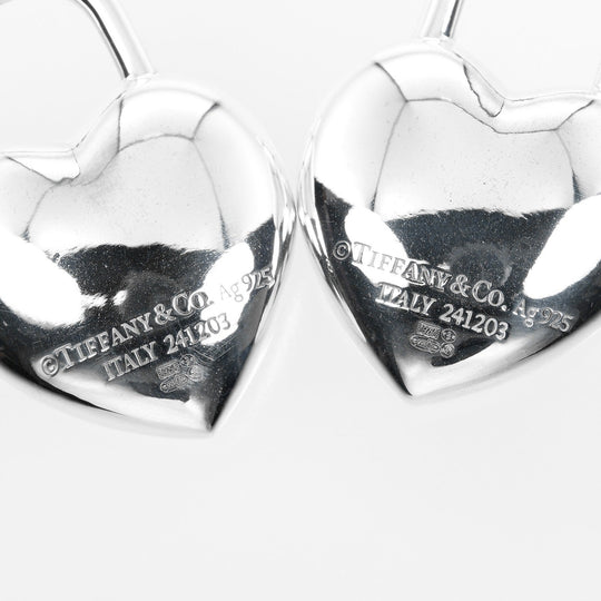 TIFFANY&Co. Pierce Silver925 Silver Return to TIFFANY&Co. Full Heart Women Used Authentic