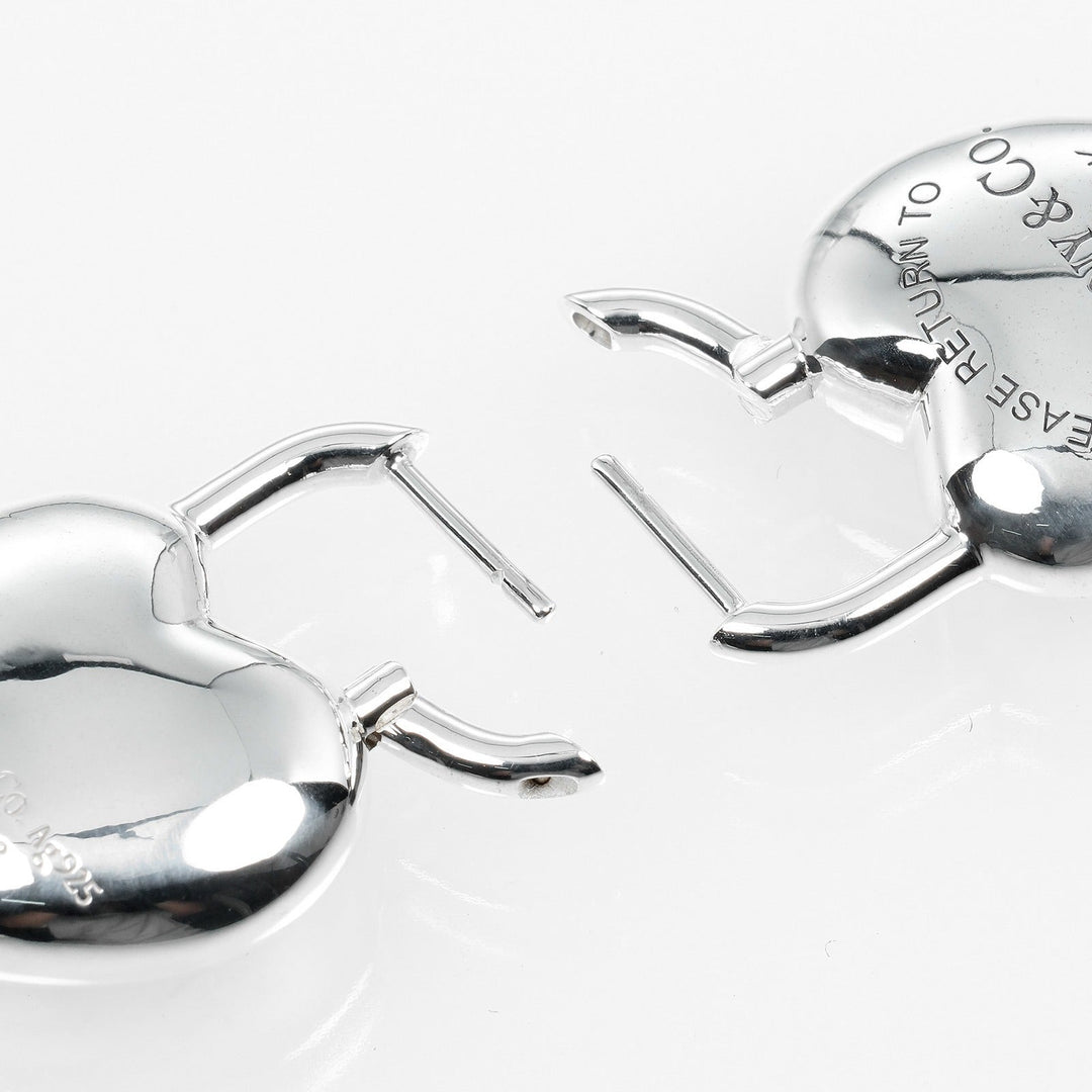 TIFFANY&Co. Pierce Silver925 Silver Return to TIFFANY&Co. Full Heart Women Used Authentic